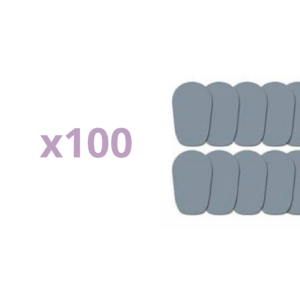 Small crystal discs x100